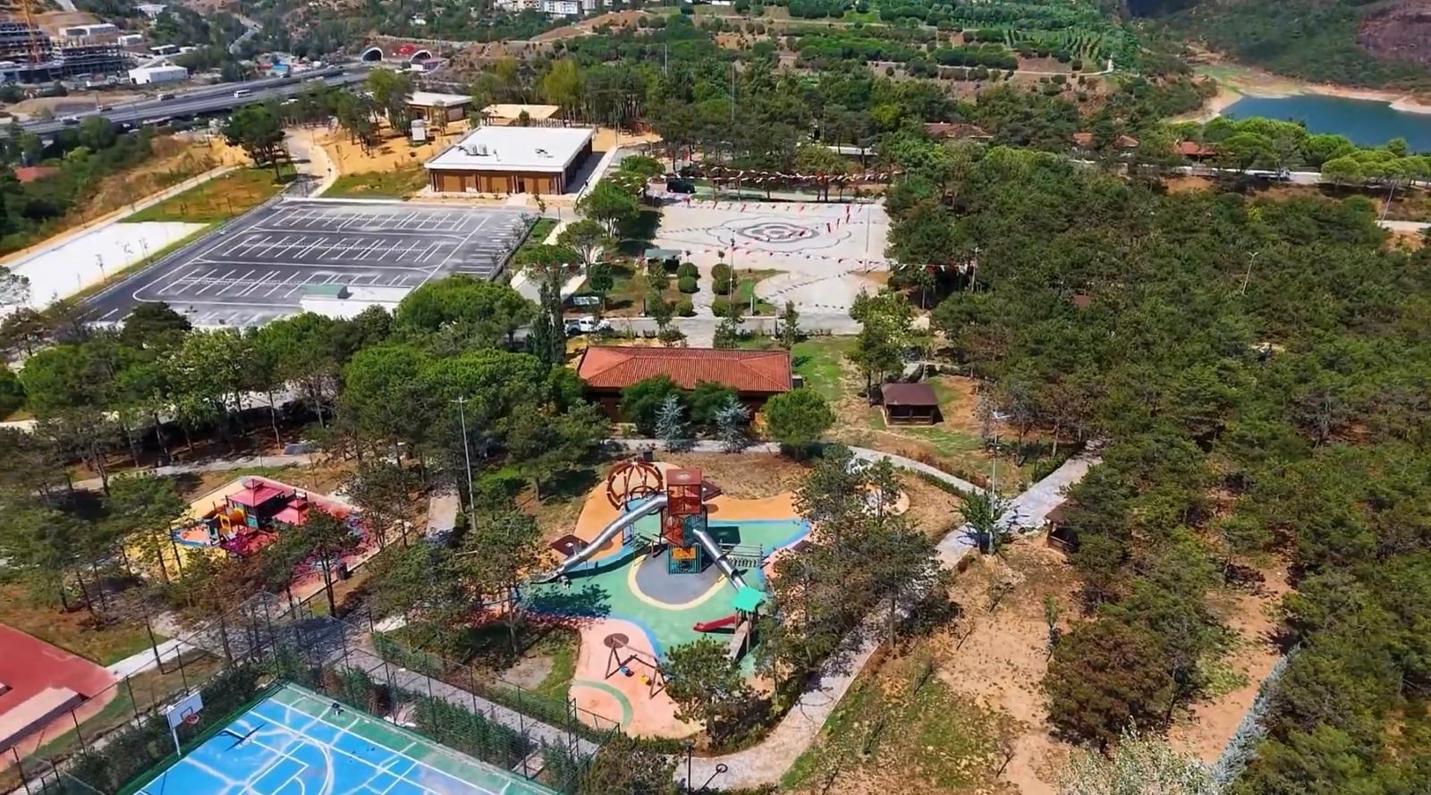 İstanbul İli Eyüp İlçesi Alibeyköy Mahallesi Millet Bahçesi İle Millet Bahçesine Ait Sosyal Donatılar İnşaatları İle Altyapı ve Çevre Düzenlemesi İşi